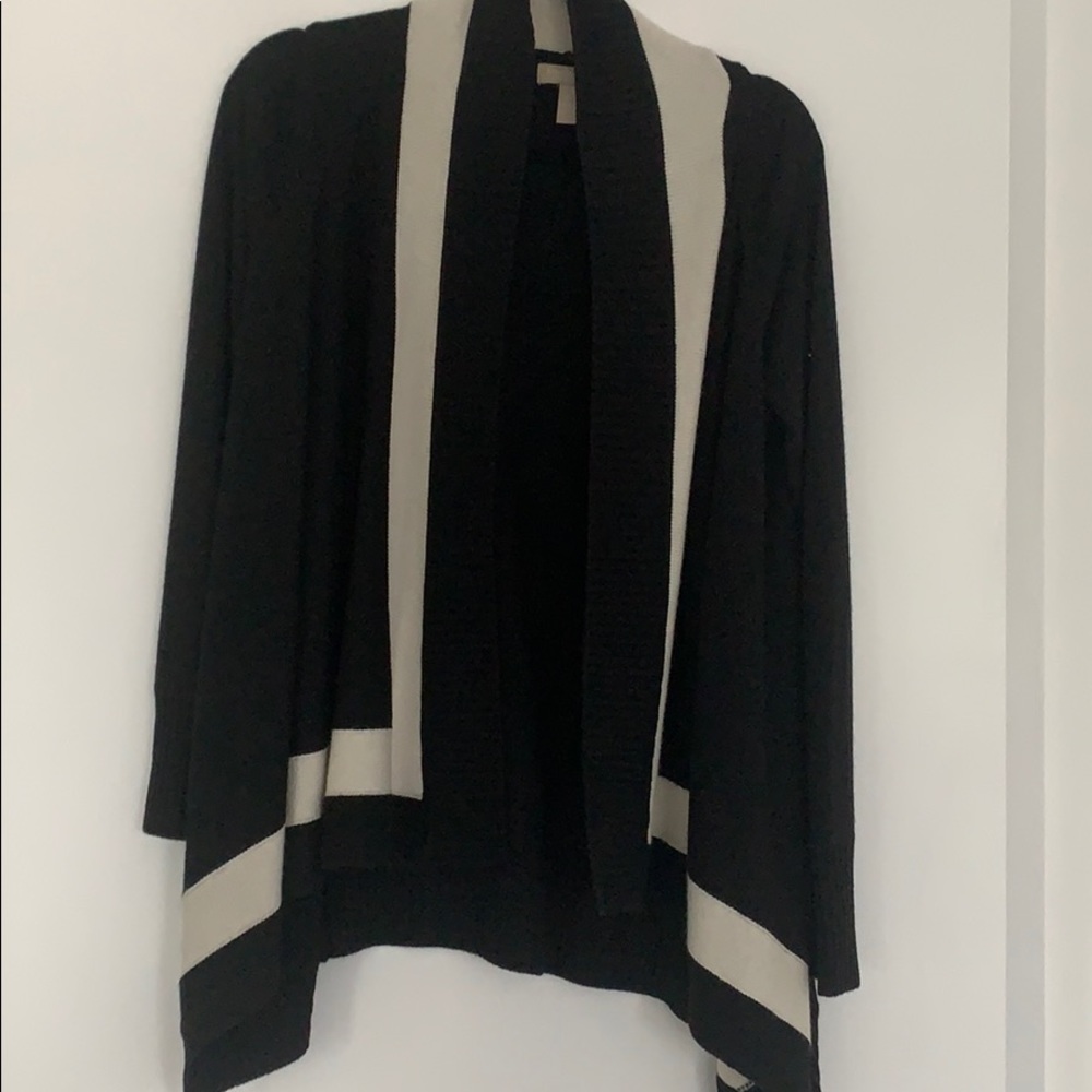 Banana Republic Sweater Black with White